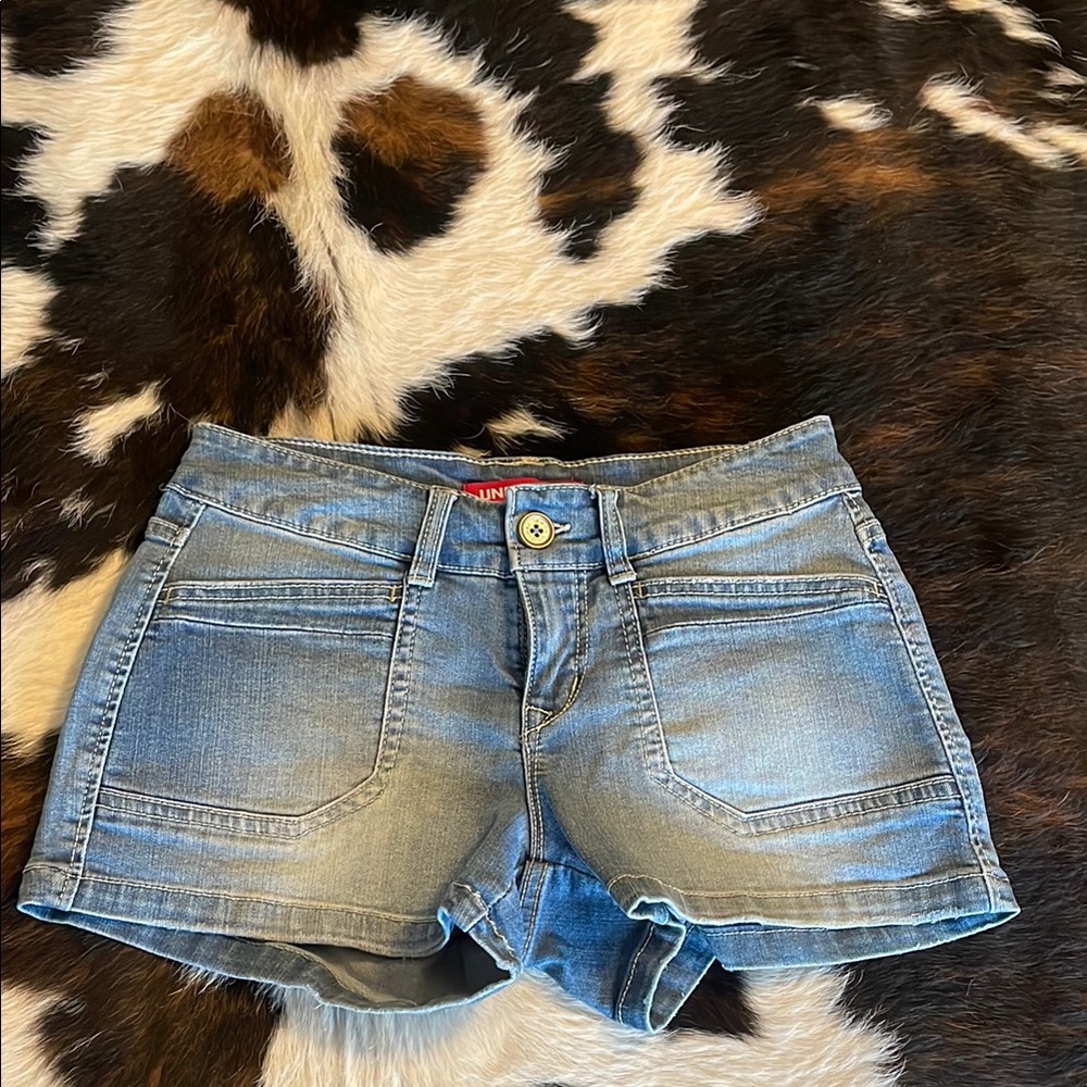 UNIONBAY Blue Jean Shorts Classic Summer Style